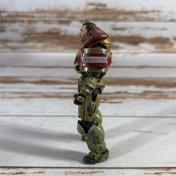 McFarlane Toys Halo Reach Series 1 Noble Team Spartan Jorge Action Figure 2010 - Picture 2 of 4